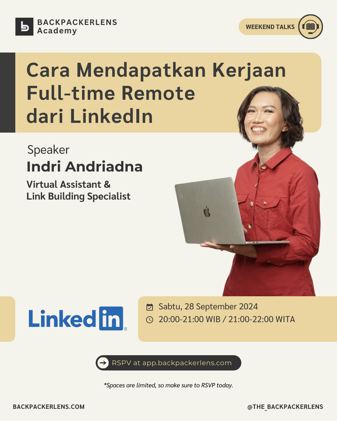 Cara Mendapatkan Kerjaan Full-time Remote  dari LinkedIn